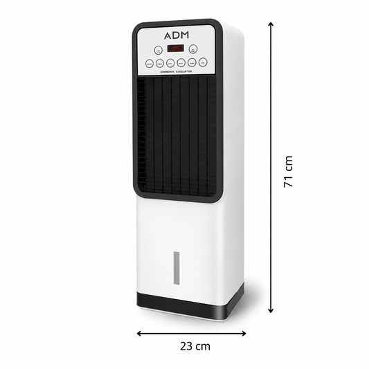 2-in-1 Portable Air Cooler and Heater